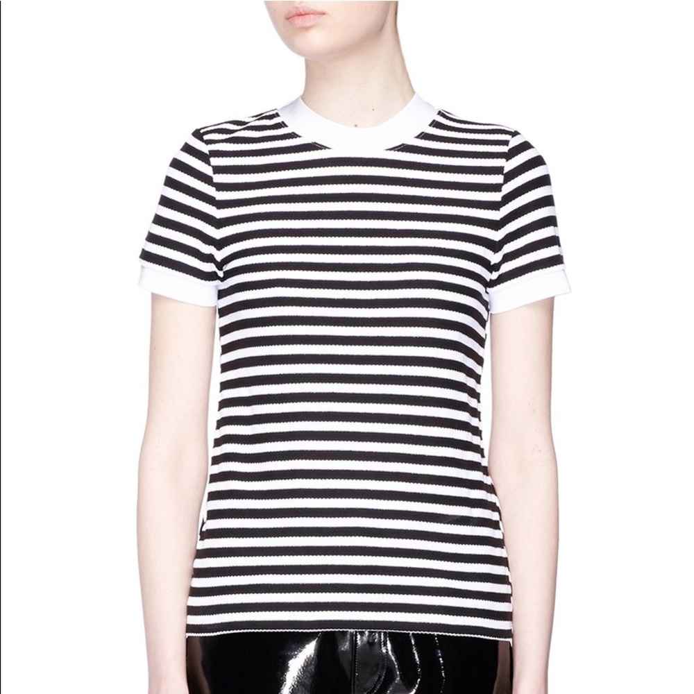 Rag & Bone Pique Striped Tee NWOT